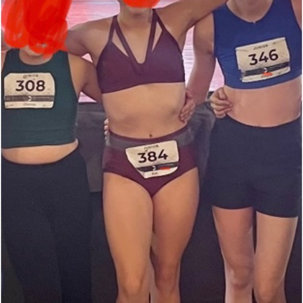 Maroon & Grey 3 piece Convention Set
